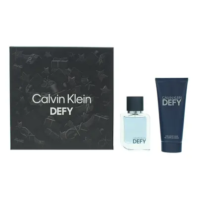 Calvin Klein Defy Gift Set 50ml EDT Spray + 100ml Shower Gel