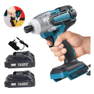 Impact Driver 1/2" DTD152Z+2Battery+Charger-Makita Battery Compatible