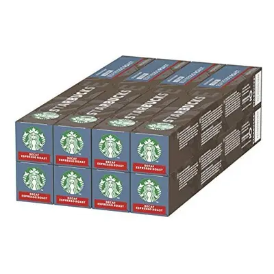 Starbucks Decaf Espresso Roast by Nespresso Dark Roast Coffee Pods x Capsules