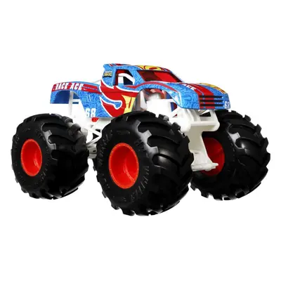 Hot Wheels Monster Trucks Oversized Race Ace 1:24 Scale Die-Cast Toy Truck