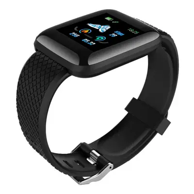 USB Charging Heart Rate Blood Pressure Monitor Multi-sport Modes Smart Watch