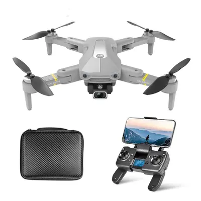 (Grey, Two Batteries) GPS 5G WiFi FPV with 720P Dual Camera 20mins Flight Time Foldable Brushles