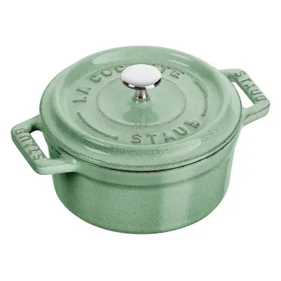 Staub Mini Round Cast Iron Pot - ml, Mint