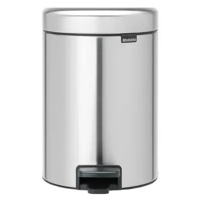 Brabantia New Icon Step Trash can (08 galMatt Steel FPP) Soft closing