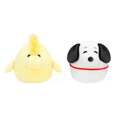 Squishmallows Peanuts 8-Inch 2-Pack Plush - Add Snoopy & Woodstock to Your Squad Ultrasoft Stuff