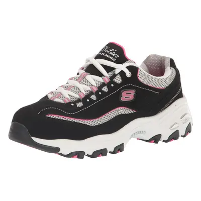 Skechers womens D'lites - Life Saver Memory Foam Lace-up fashion sneak