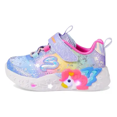 Skechers Kids Girls Unicorn Charmer-Twilight Dr Sneaker Blue/Multi