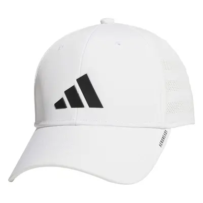 adidas Men's Gameday Structured Stretch Fit Hat 4.0 White/Black Larg