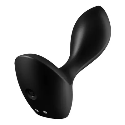 SATISFYER BACKDOOR LOVER VIBRATING PLUG - BLACK