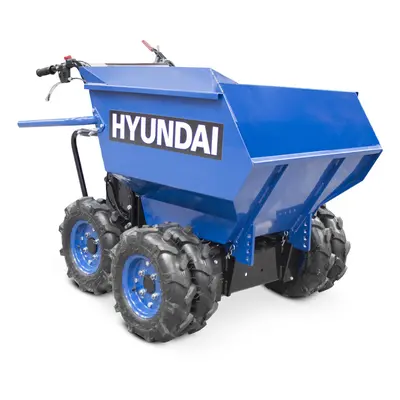 Hyundai HYMD500 196cc 4-Wheel Drive 500kg Payload Mini Dumper / Power Barrow