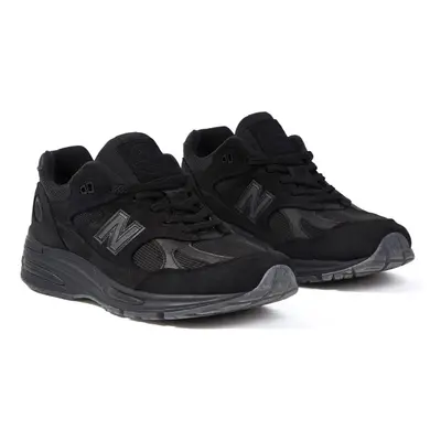 (EUR:36.5) New Balance 991v2 MiUK Stone Island Ghost Pack Black Men's Women Shoes