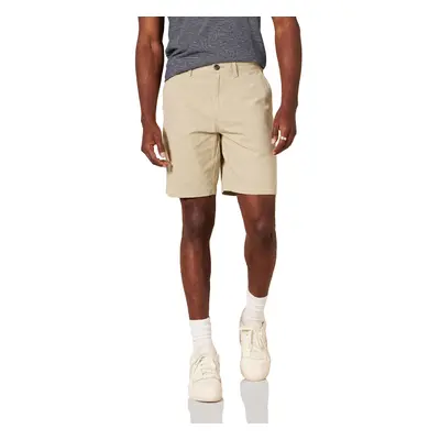 Amazon Essentials Mens Slim-Fit Short Khaki Brown