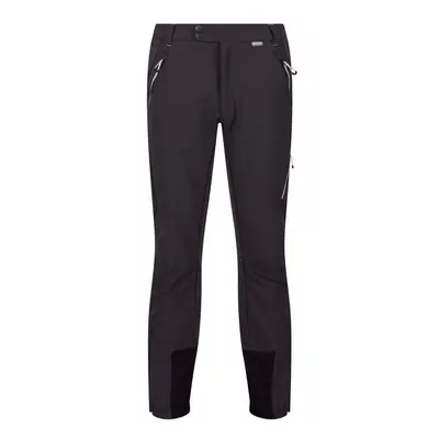 (40R, Ash/Black) Regatta Mens Mountain Walking Trousers