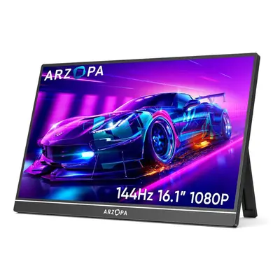 ARZOPA Z1FC | Portable Gaming Monitor | 16.1" 144Hz FHD