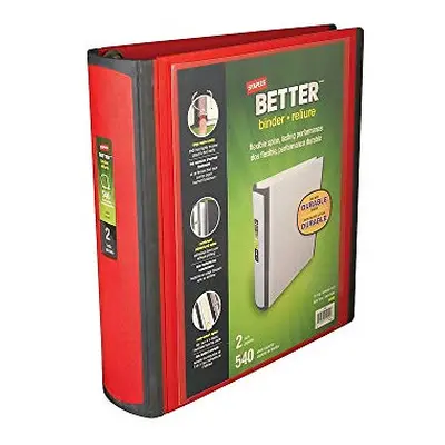 Staples Better Binder, 2-Inch, Red