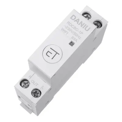 (63A) Din Rail WIFI Circuit Breaker Smart Timer Switch Relay Remote Control By EWeLink APP Smart