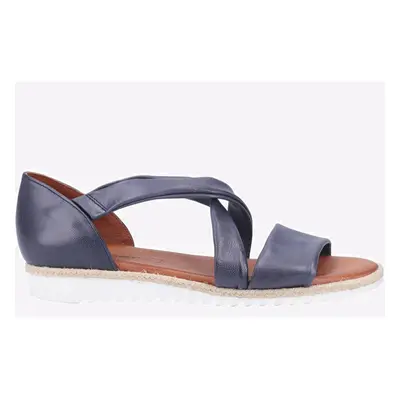 (6) Hush Puppies Gemma Leather Sandals Womens