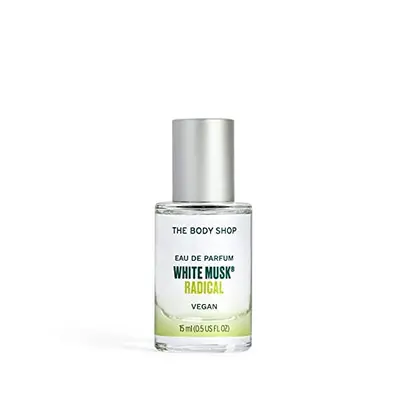 White Musk RADICAL Eau De Parfum The Body Shop Vegan ml