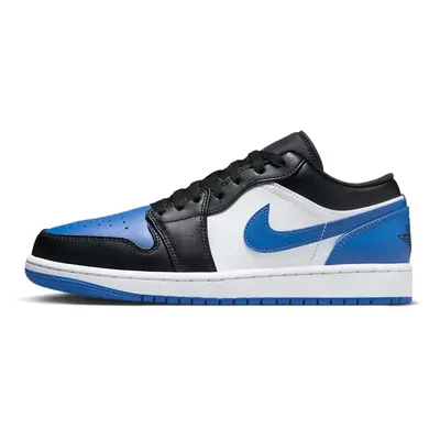 Jordan Mens Air Low Royal Toe - White/Royal Blue/Black/White - Size