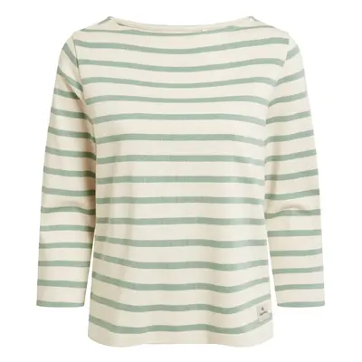 (12 UK, Pale Pistachio) Craghoppers Womens/Ladies Painne Stripe Long-Sleeved Top