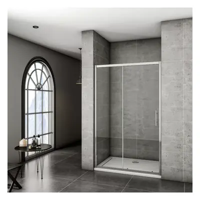 (1500X1900mm) 8mm Sliding Door Walk In Shower Enclosure Cubicle