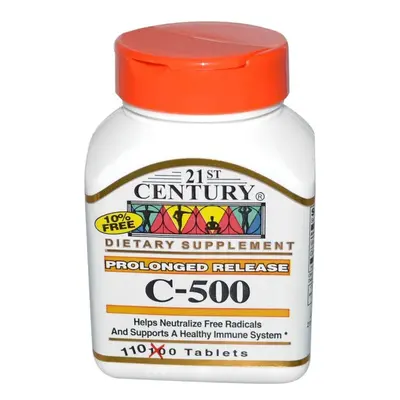 21St Century C-500 Prolonged Release Vitamin Supplement, Supports A Healthy Immune Systen, Dieta