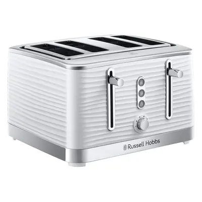 Russell Hobbs Inspire Slice Toaster (Extra wide slots, High lift feature, Browning levels, 1800W