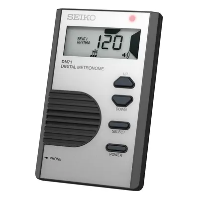 Seiko DM71SE Pocket Size Metronome Silver