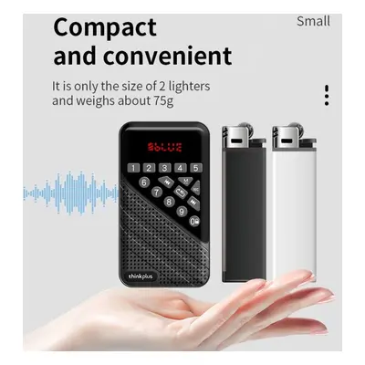 Portable Wireless Speaker Smart Radio FM Mini Radio Shortwave Multi-function Bluetooth FM Speake