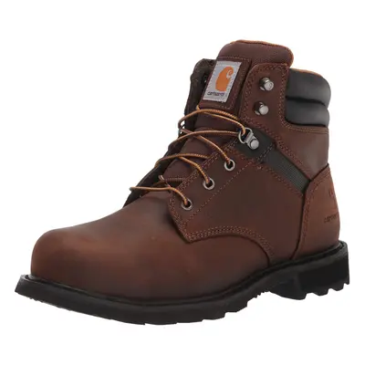 Carhartt Men's Traditional Welt 6"" Steel Toe Work Boot Construction