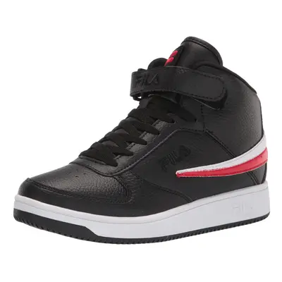 Fila Men's A-High Sneaker Black/Red/White 10.5