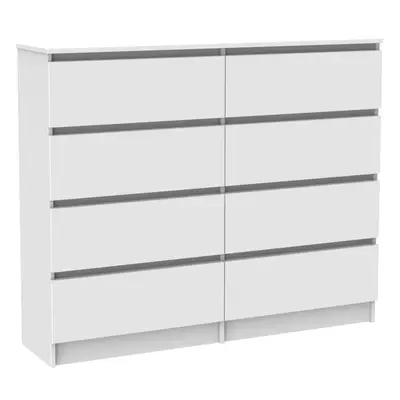 (White) Modern Chest of Drawers Bedroom Drawer Furniture Storage Bedside Cabinet