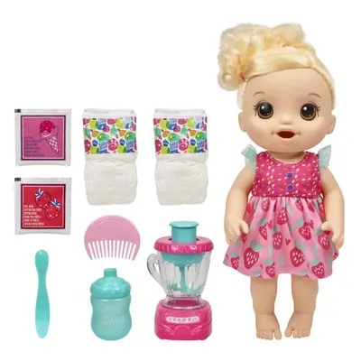 Baby Alive Magical Mixer Baby Doll, Strawberry Shake, Doll with Toy Bl