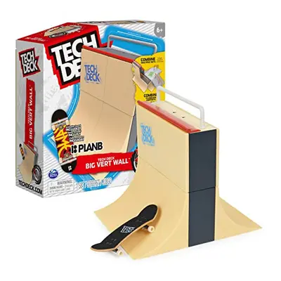 Tech Deck, Big Vert Wall X-Connect Park Creator, Customisable and Buildable Ramp Set with Exclus