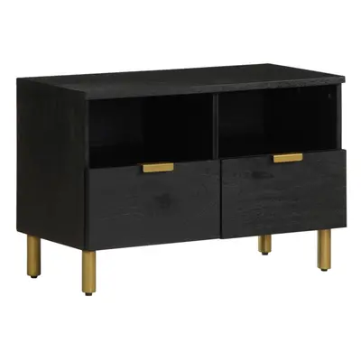 vidaXL TV Cabinet TV Stand Hifi Media Cabinet TV Unit Black Engineered Wood