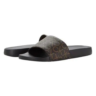 Calvin Klein Women's Athens Slide Sandal Brown