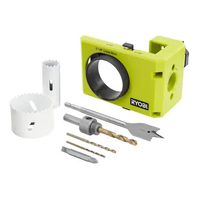 Ryobi A99DLK4 Wood and Metal Door Lock Installation Kit for Installing