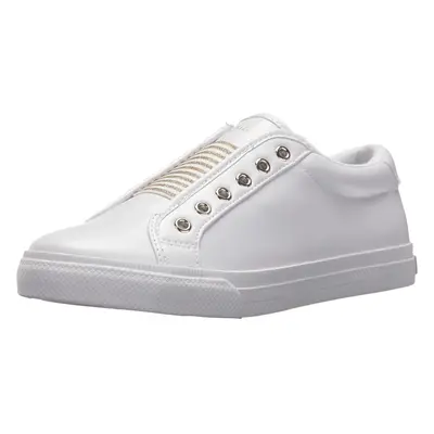 Tommy Hilfiger Women's Laven Sneaker White/Gold Multi 8.5