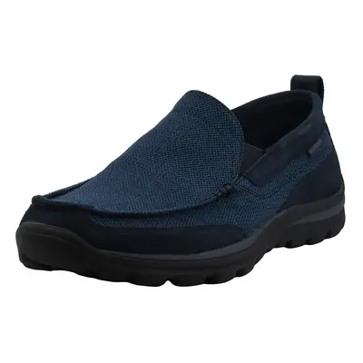 Skechers Men's Superior Milford Slip-On Loafer Navy/Black M US