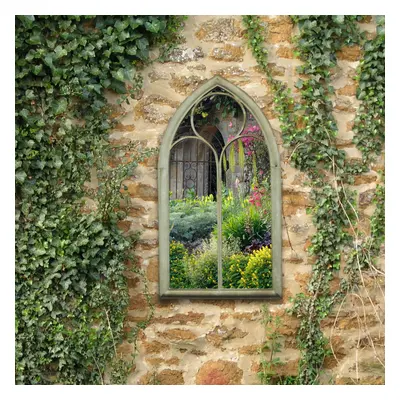 Charles Bentley Garden Gothic Chapel Glass Mirror Suitable For Indoor Use