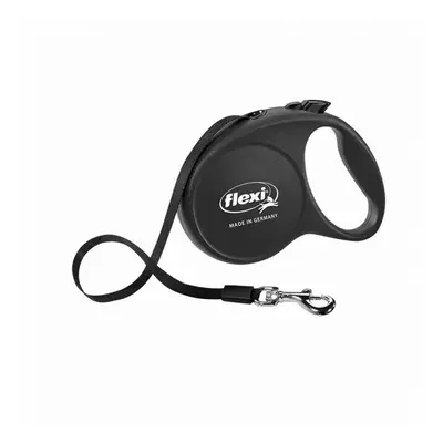 Flexi Black Retractable Nylon Dog Leash Large