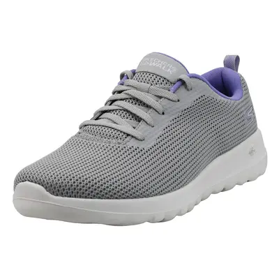 Skechers GO Walk Joy Upturn Womens Sneakers Gray/Purple 9.5