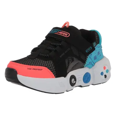 Skechers Kids Gametronix Sneaker Black/Multi US Unisex Little Kid