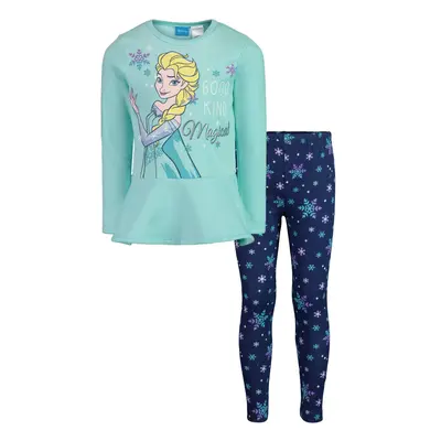 Disney Frozen Elsa Toddler Girls Fleece Long Sleeve Graphic T-Shirt an