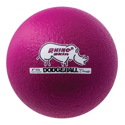 Champion Sports Rhino Skin Dodgeball (Single Neon Purple 6"")