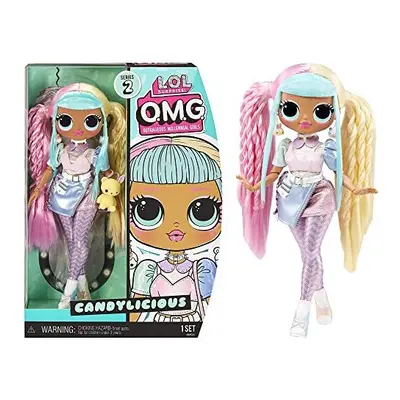 LOL Surprise OMG House of Surprises Fashion Doll Series - CANDYLICIOUS - Includes Accessories an