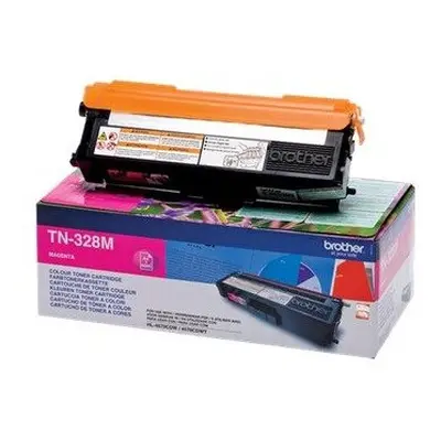 Brother Tn-328m Toner 6000pages Magenta Laser Toner & Cartridge