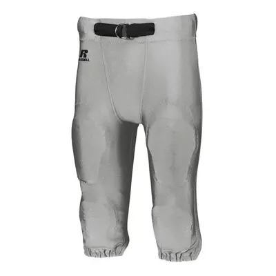 Russell F2562W.GSV.XL Youth Deluxe Game Pant, Grid Iron Silver - Extra Large