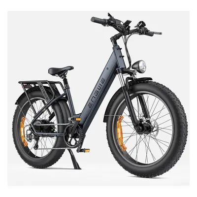 (Step-Thru-Black) ENGWE E26 adult electric bike 16AH 26''*4 fat tire