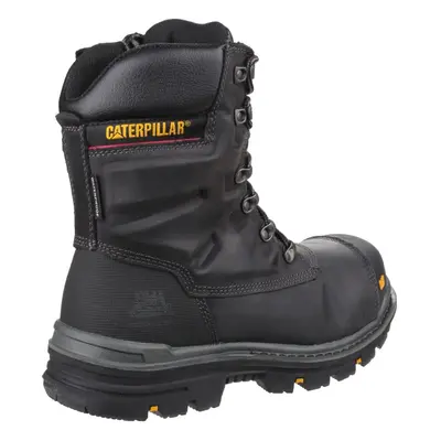 (Black, (Adults')) Caterpillar Premier Leather Black